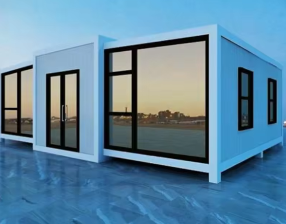 china factory luxury villa prefabricated modern extendable shipping container house prefab expandable home 3 in 1